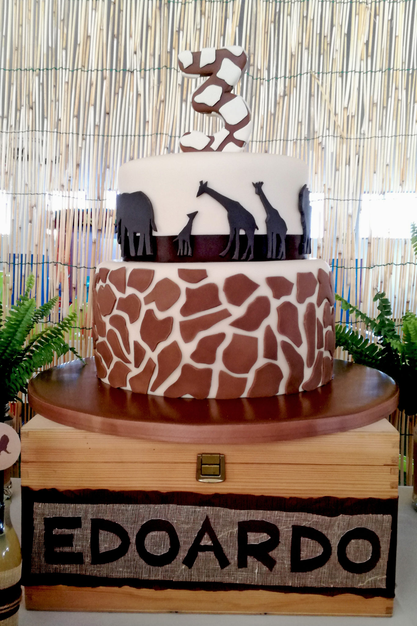 safari party torta Edoardo